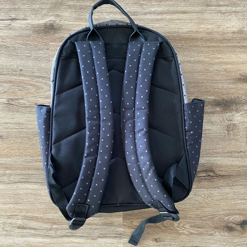 Bananafish Studio Polka Dot Diaper Bag Backpack with Portable Changing Pad